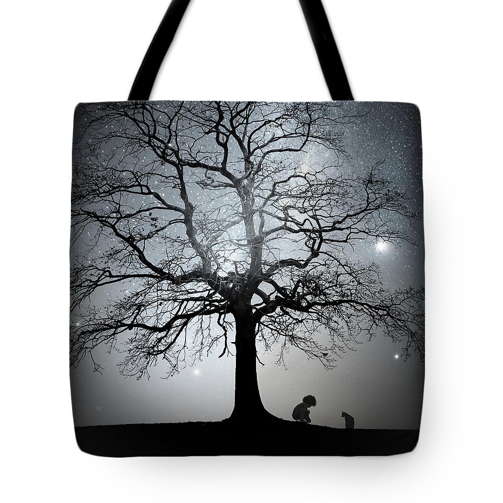 Landscape Tote Bag featuring the photograph Ties II by Sofie Conte