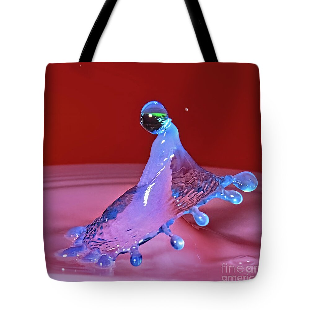 Water Tote Bag featuring the photograph Tiny Dancer by Tom Watkins PVminer pixs