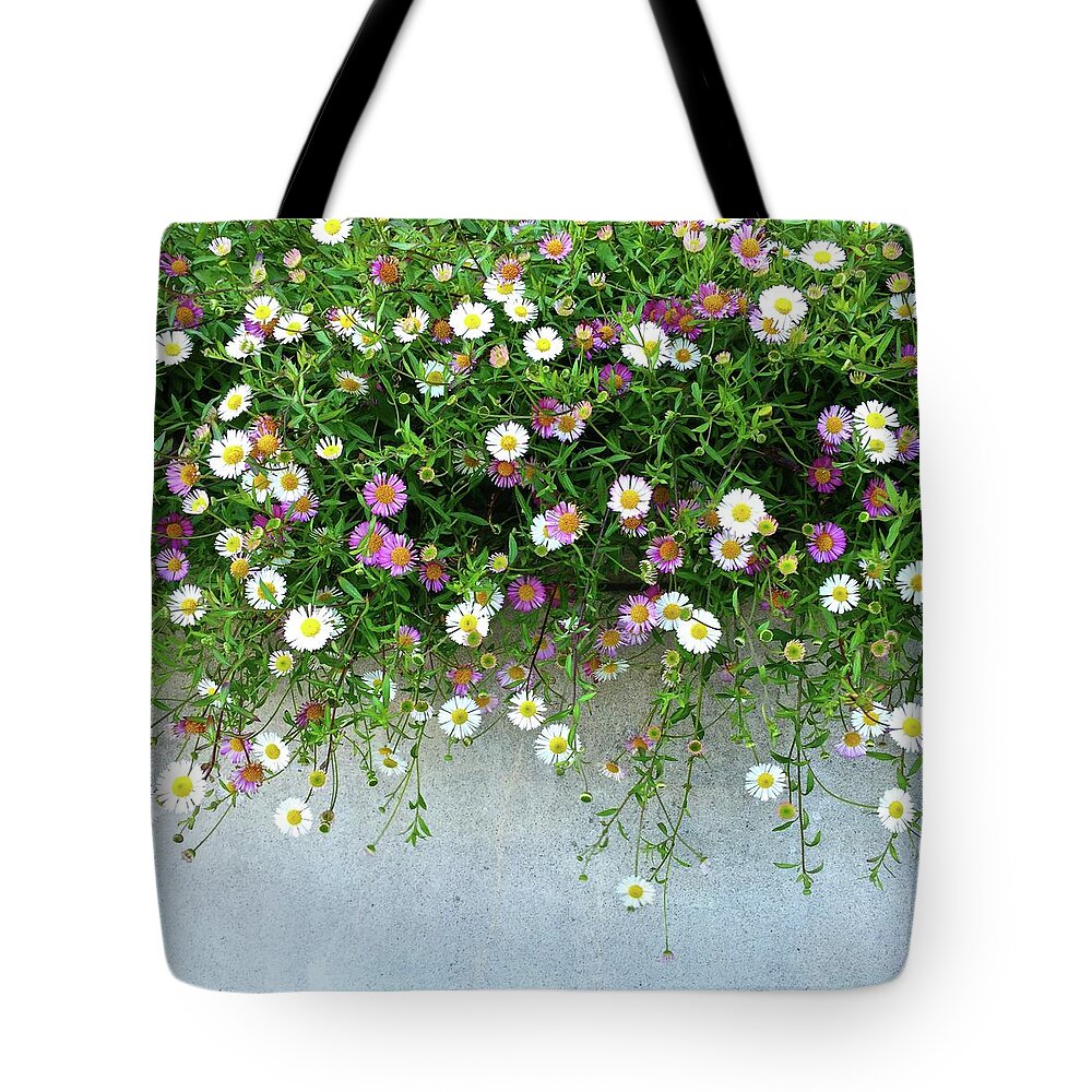  Tote Bag featuring the photograph Tiny Flowers by Julie Gebhardt