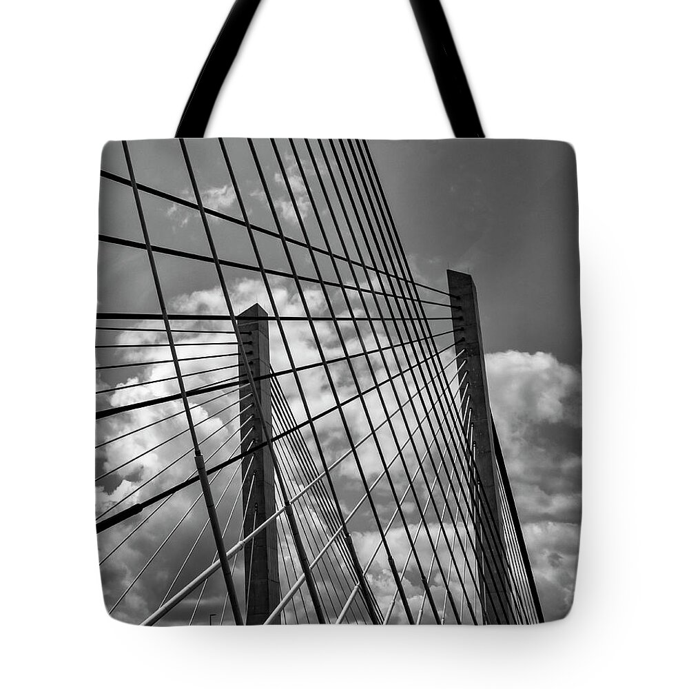 Black Tote Bag featuring the photograph To The Sky by Cathy Kovarik