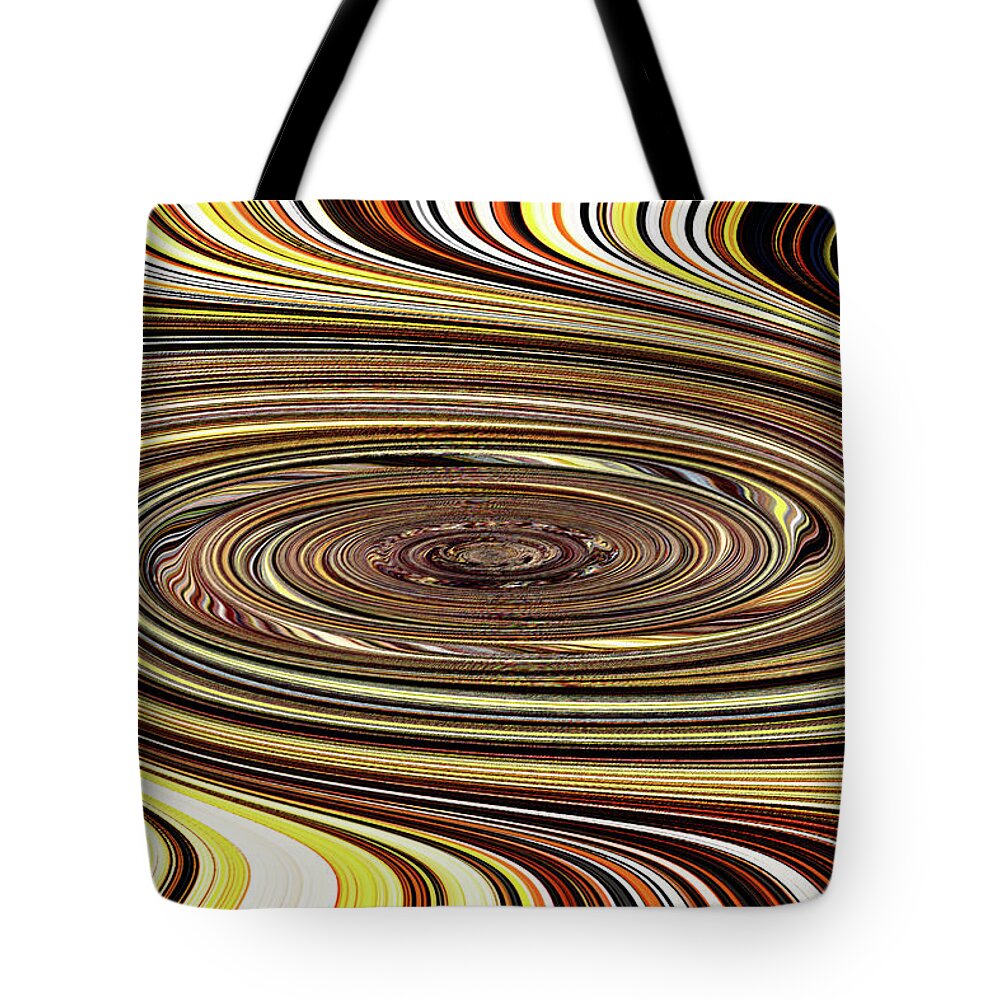 Tom Stanley Janca Spiral Abstract Pcps3 Tote Bag featuring the digital art Tom Staley Janca Abstract by Tom Janca