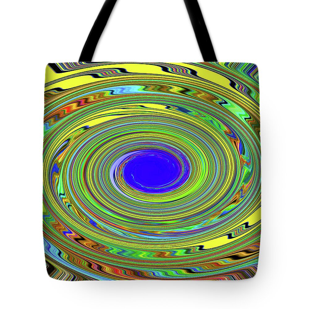 Tom Stanley Janca Abstract #0927ps2a Tote Bag featuring the digital art Tom Stanley Janca Abstract #0927ps2a by Tom Janca