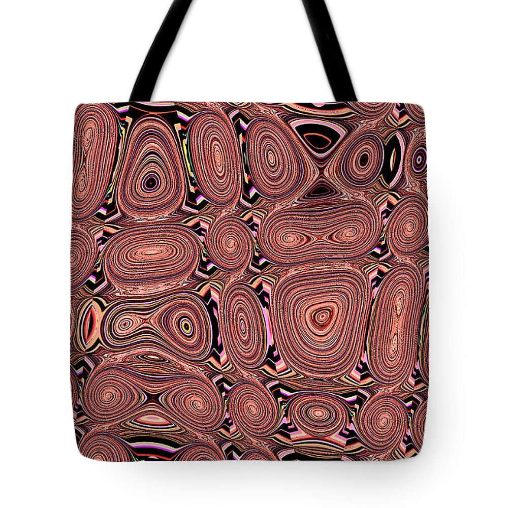 Tom Stanley Janca Abstract 094311 Tote Bag featuring the digital art Tom Stanley Janca Abstract 094311 by Tom Janca