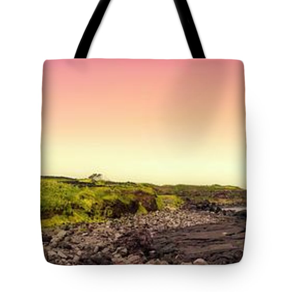 Touch Of Golden Pink Sunrise In Azores Islands Tote Bag Touch Of Golden Pink Sunrise In Azores Islands Tote Bag