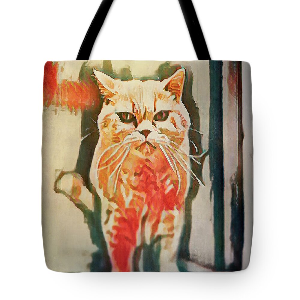 Tough Guy Tote Bag featuring the photograph Tough Guy by Bellesouth Studio