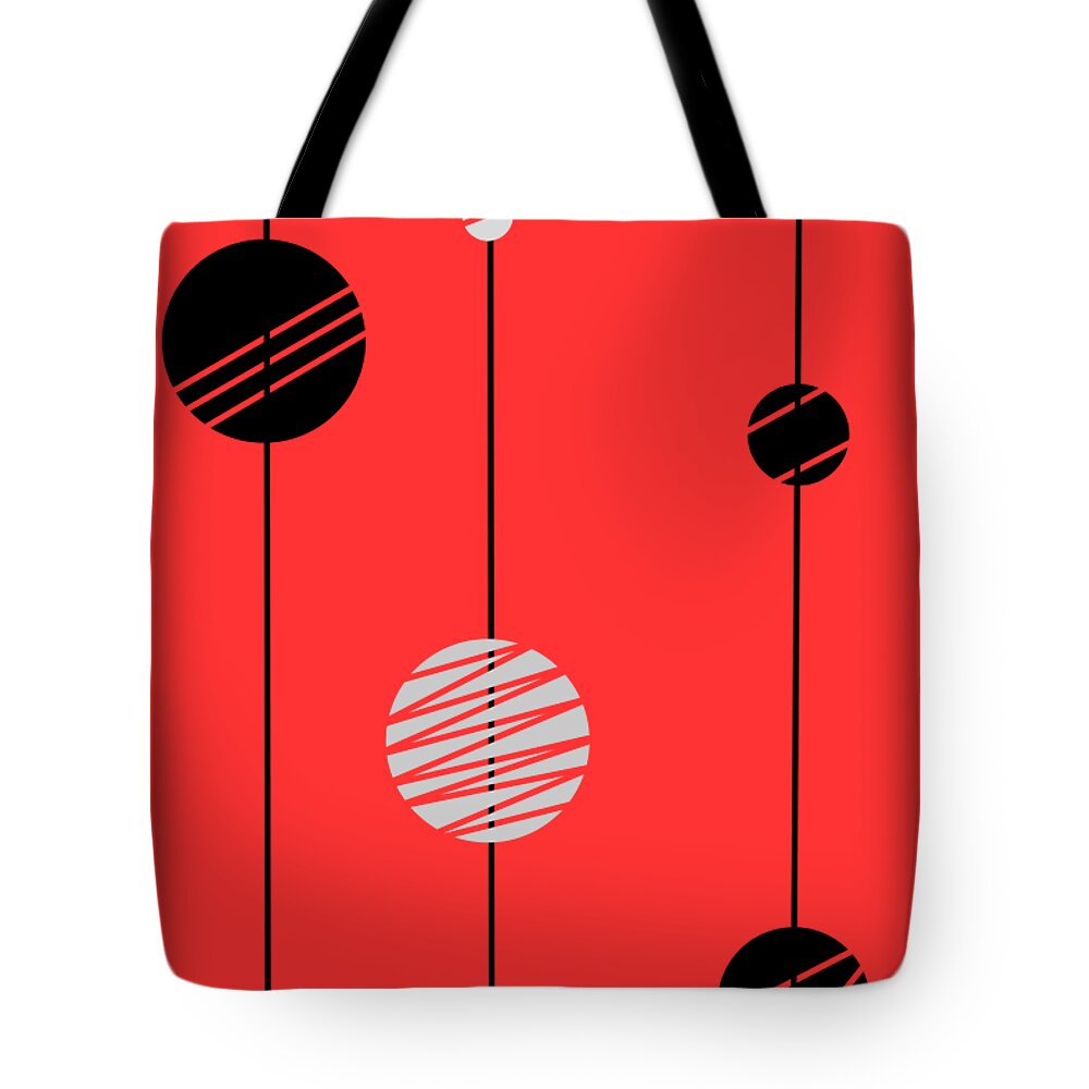 Richard Reeve Tote Bag featuring the digital art Tracks 1 by Richard Reeve