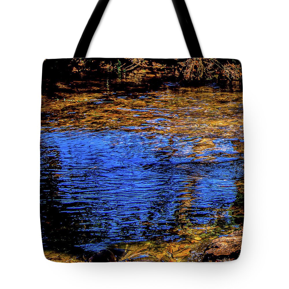 Autumn Tote Bag featuring the photograph Tranquil Reflection by Brian Shoemaker