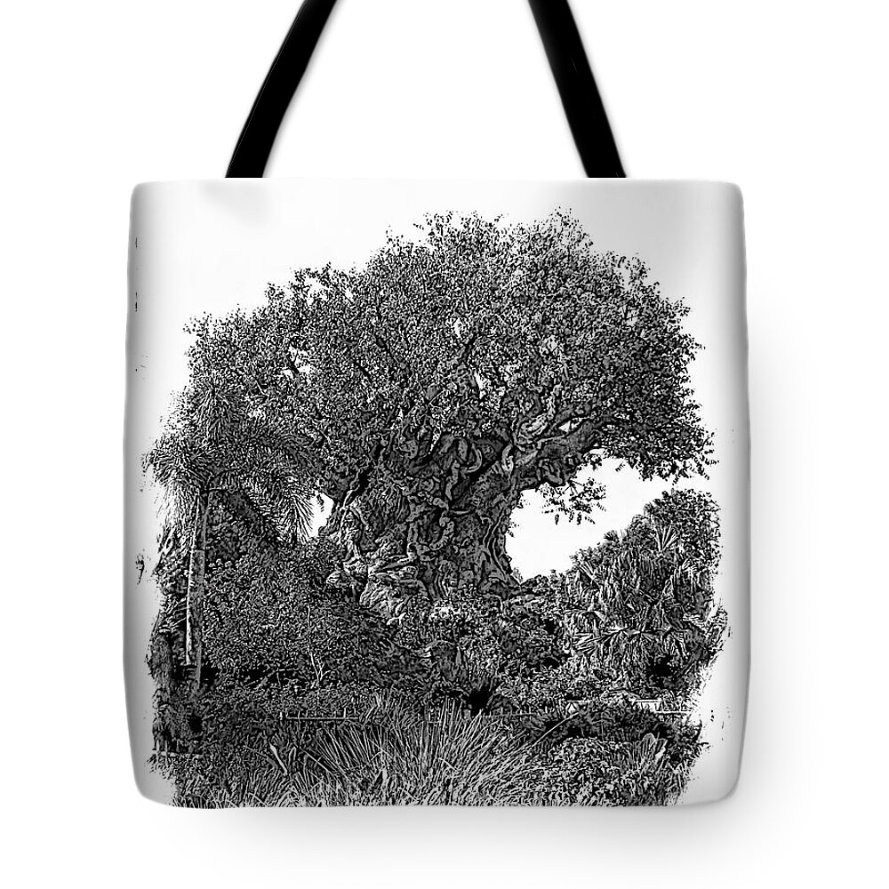 Animal Kingdom Tote Bag featuring the photograph Tree of LIfe by FineArtRoyal Joshua Mimbs