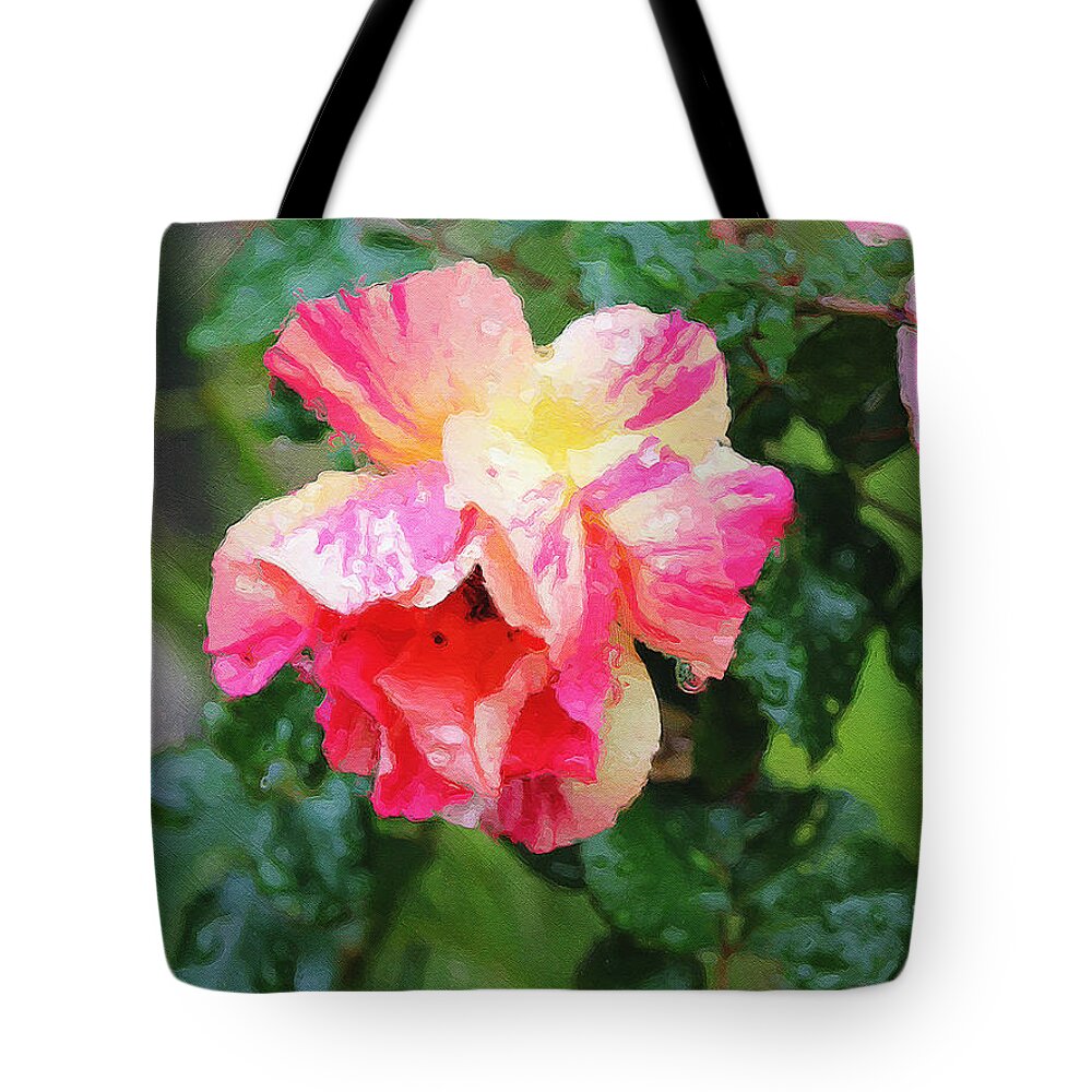 Rose Tote Bag featuring the photograph Tyger Rose Burning Bright by Brian Watt
