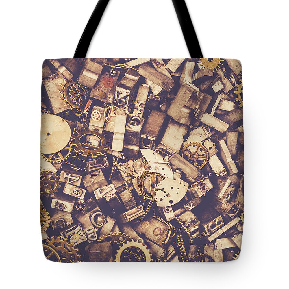Industry Tote Bag featuring the photograph Un-in-formed by Jorgo Photography