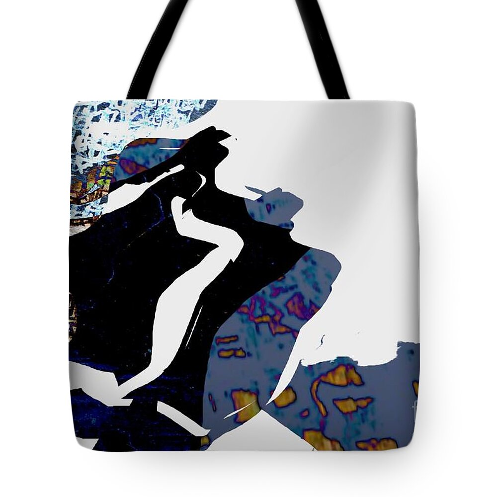 Abstract Art Tote Bag featuring the digital art Un/Tangled by Jeremiah Ray