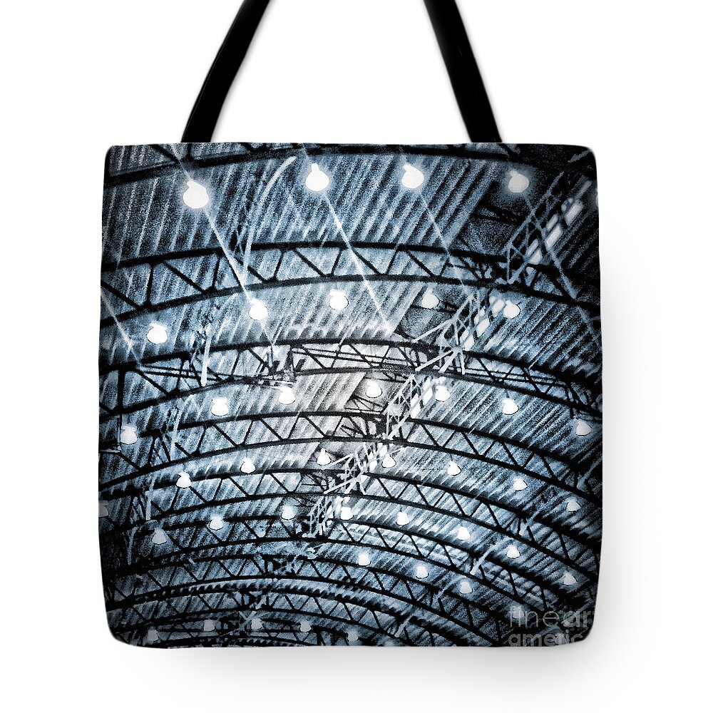 Ceiling Tote Bag featuring the photograph Under the Dome Brights by Onedayoneimage Photography