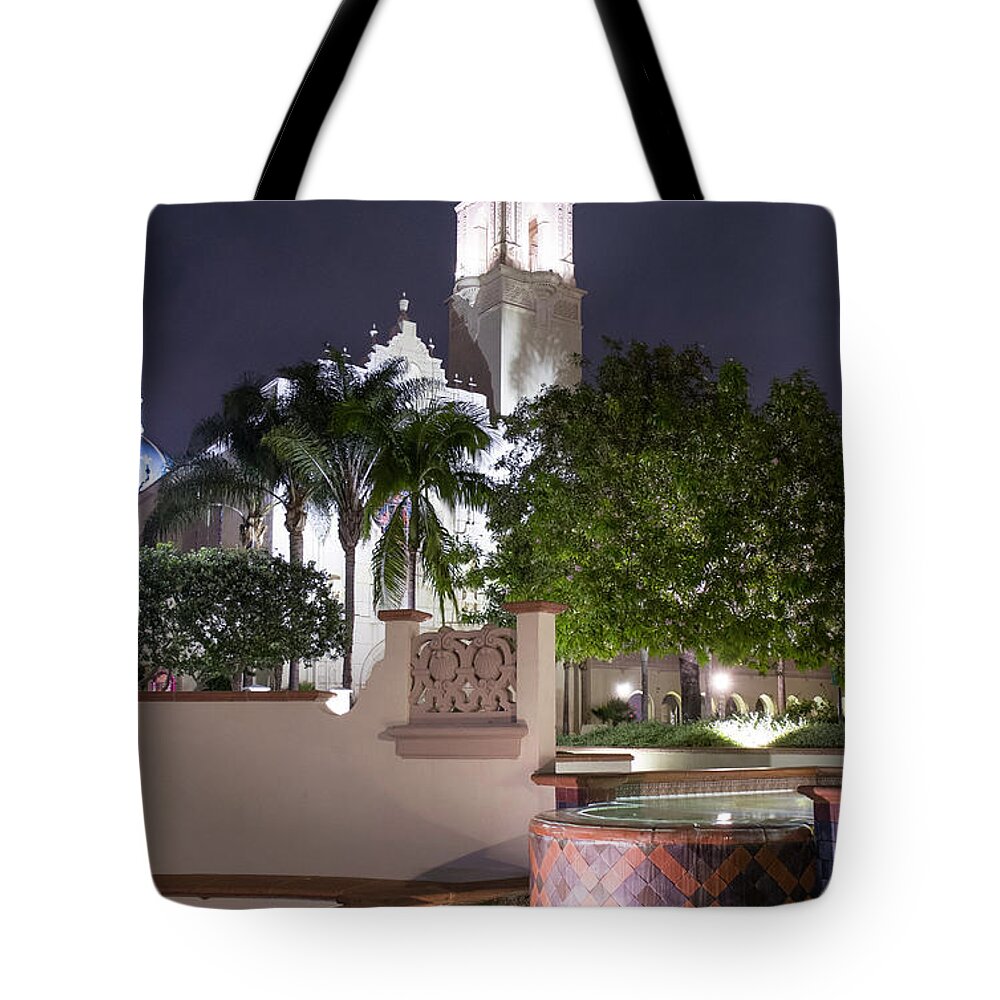 Immaculata Tote Bag featuring the photograph University of San Diego by David L Moore