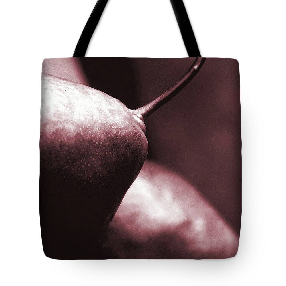 Pear Tote Bag featuring the photograph Untitled, 2019 Pears by Alex Caminker