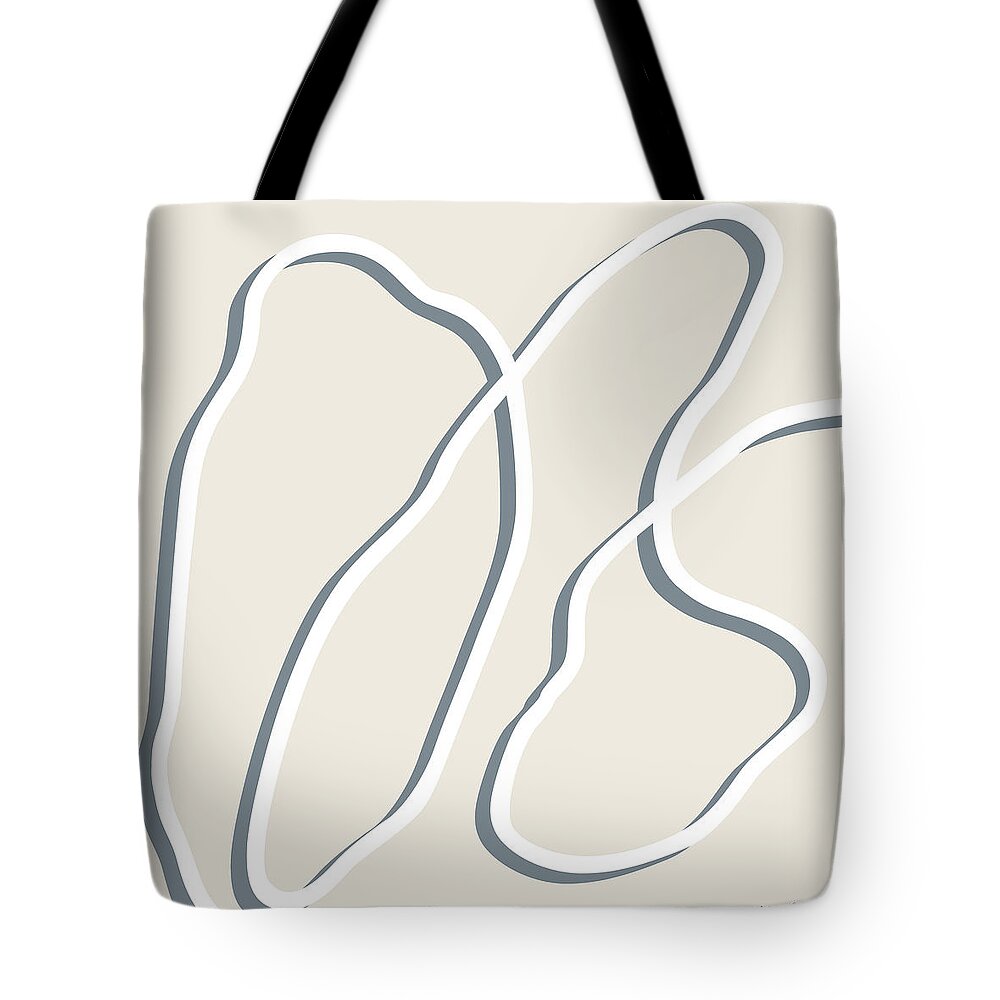 Nikita Coulombe Tote Bag featuring the painting Untitled 52 by Nikita Coulombe