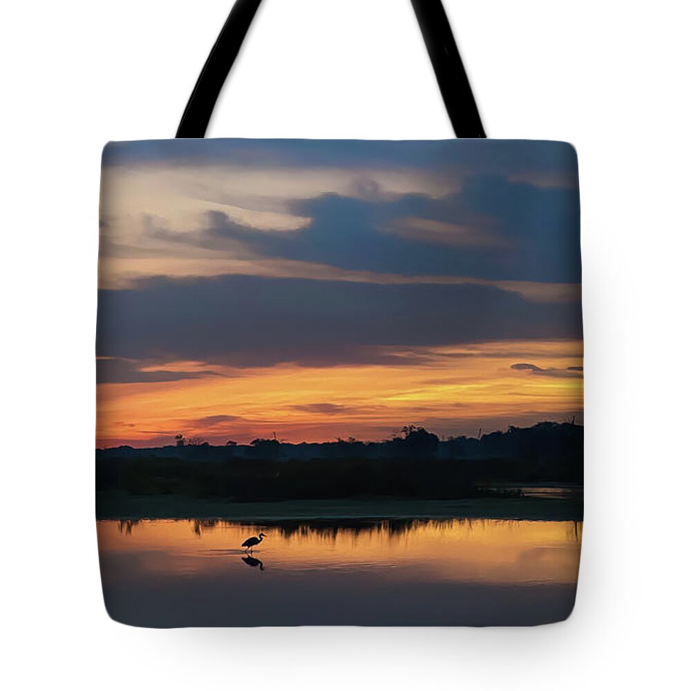 Dawn Tote Bag featuring the photograph Up Before Dawn by Pam Rendall