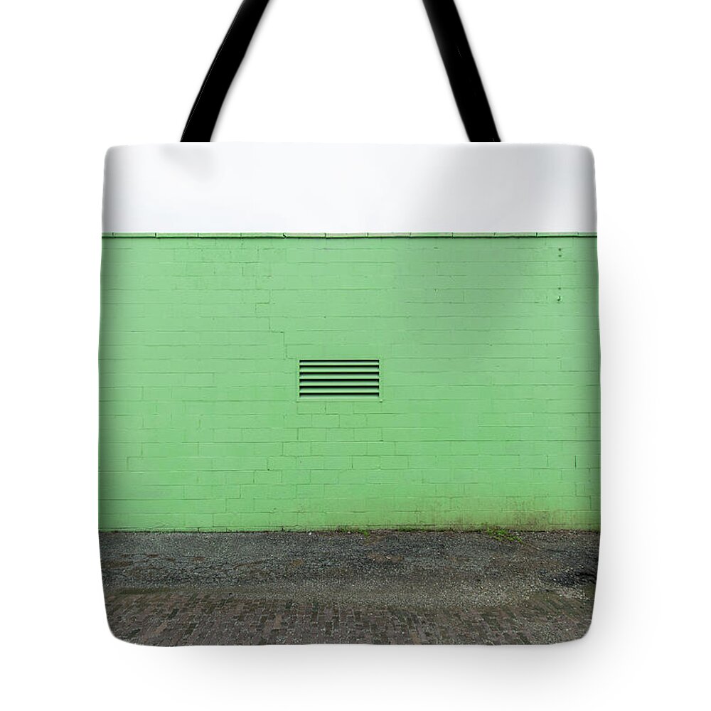 New Topographics Tote Bag featuring the photograph USA Urbanscape 35 by Stuart Allen