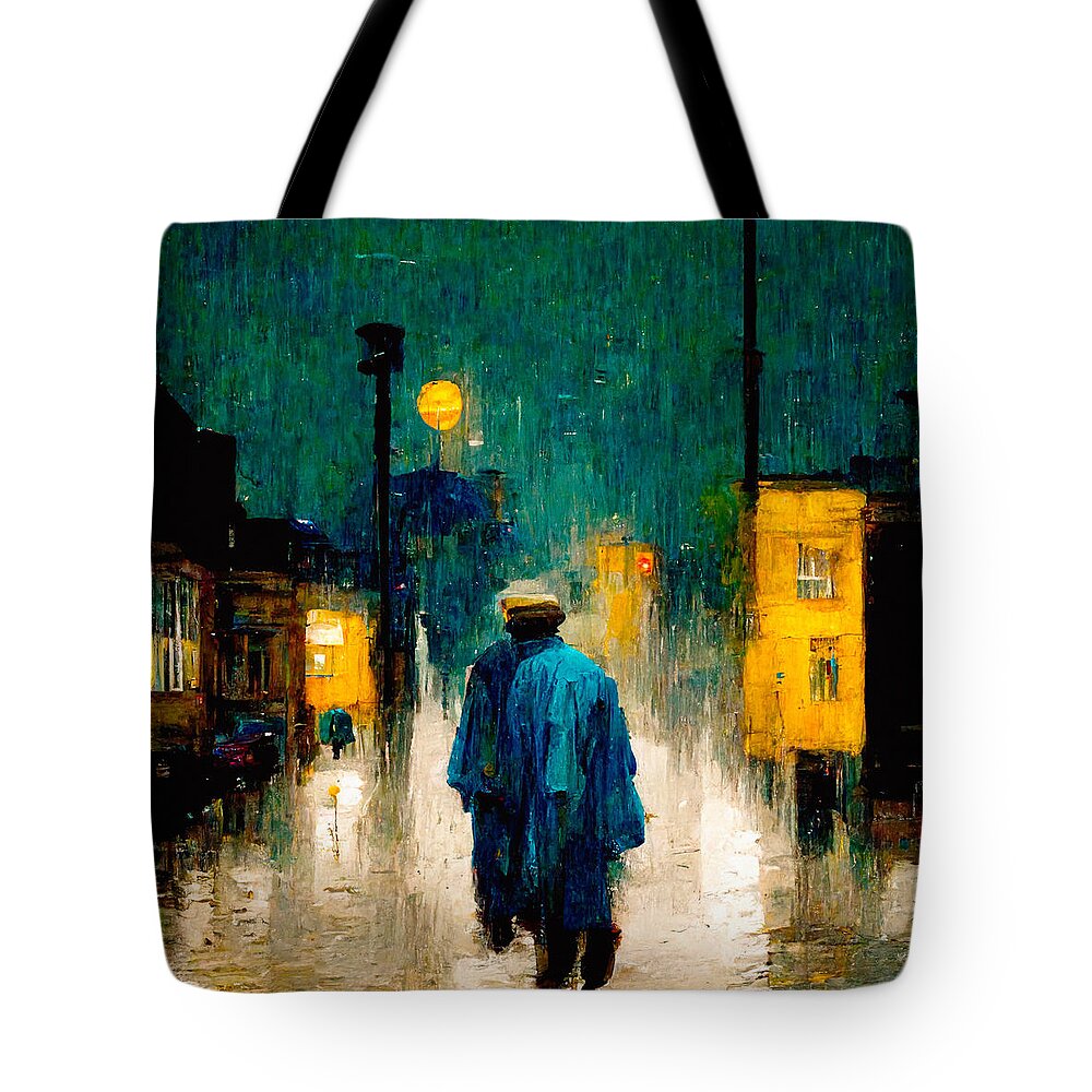 Vincent Van Gogh Tote Bag featuring the digital art Van Gogh #1 by Craig Boehman