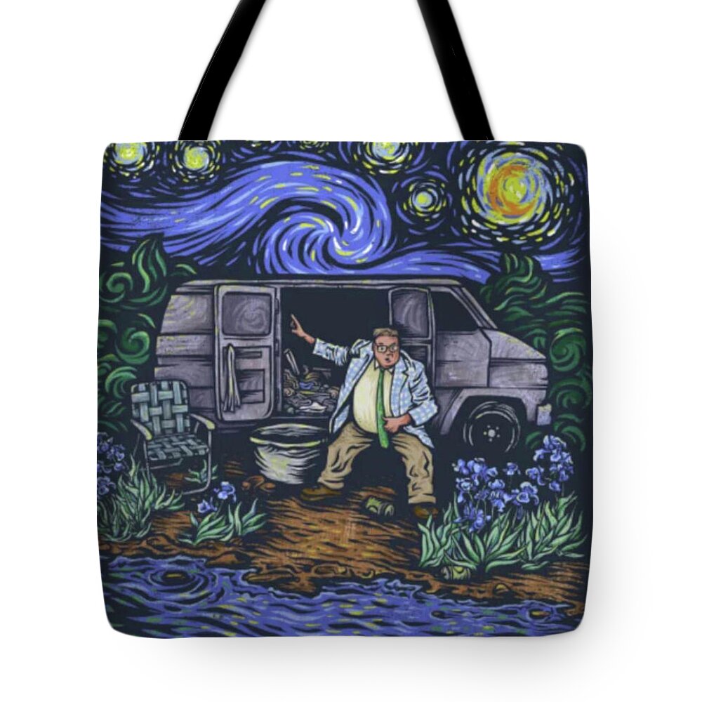 Vincent Van Gogh Tote Bag featuring the photograph Van Gogh Down By The River by Rob Hans
