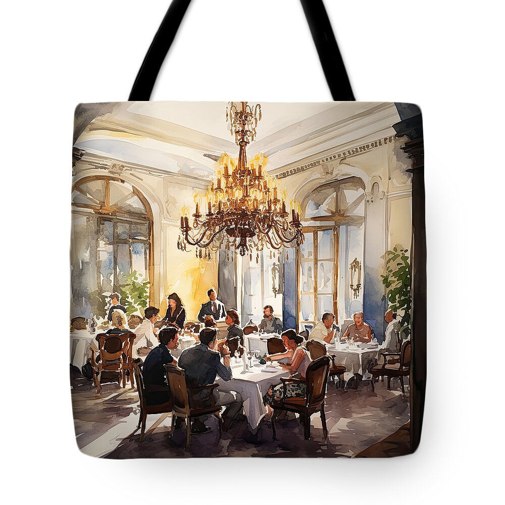 Fine Dining Tote Bags
