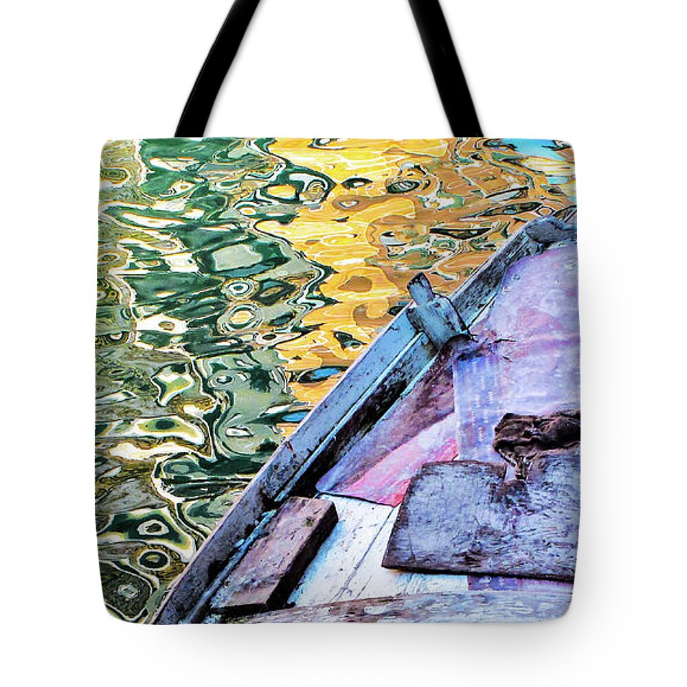 Venice Tote Bag featuring the photograph Venetian reflections by Eyes Of CC
