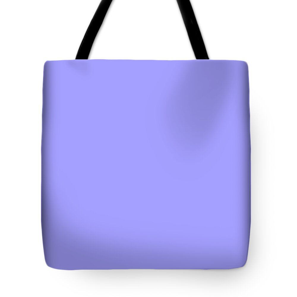 Light Tote Bag featuring the digital art Very Light Peri Blue Gray Purple by Delynn Addams
