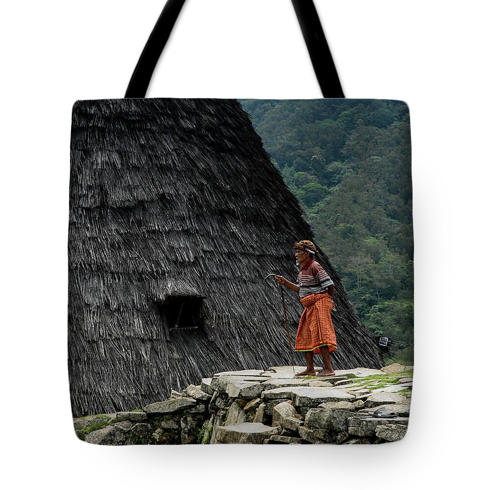 Wae Rebo Tote Bag featuring the photograph A Distant Village - Wae Rebo, Flores, Indonesia by Earth And Spirit