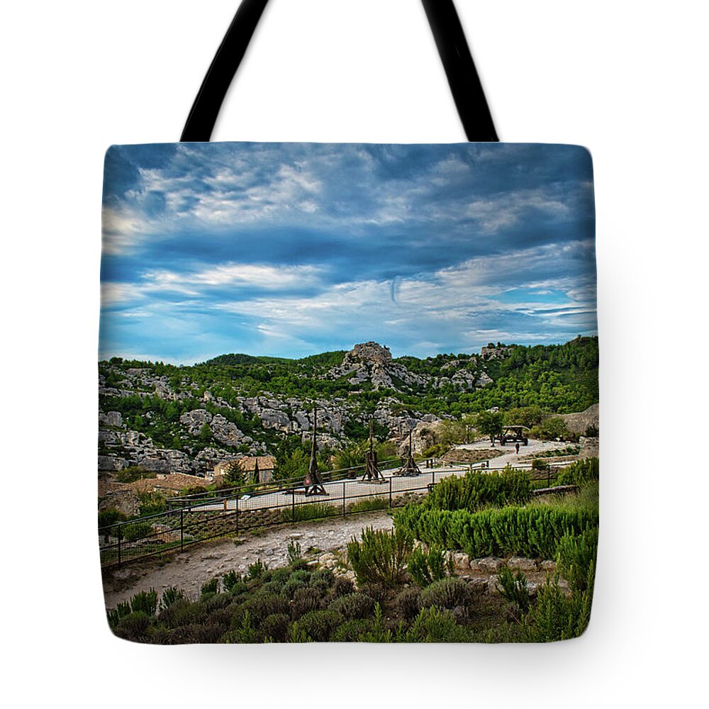 Mountain Tote Bag featuring the photograph Village View by Portia Olaughlin