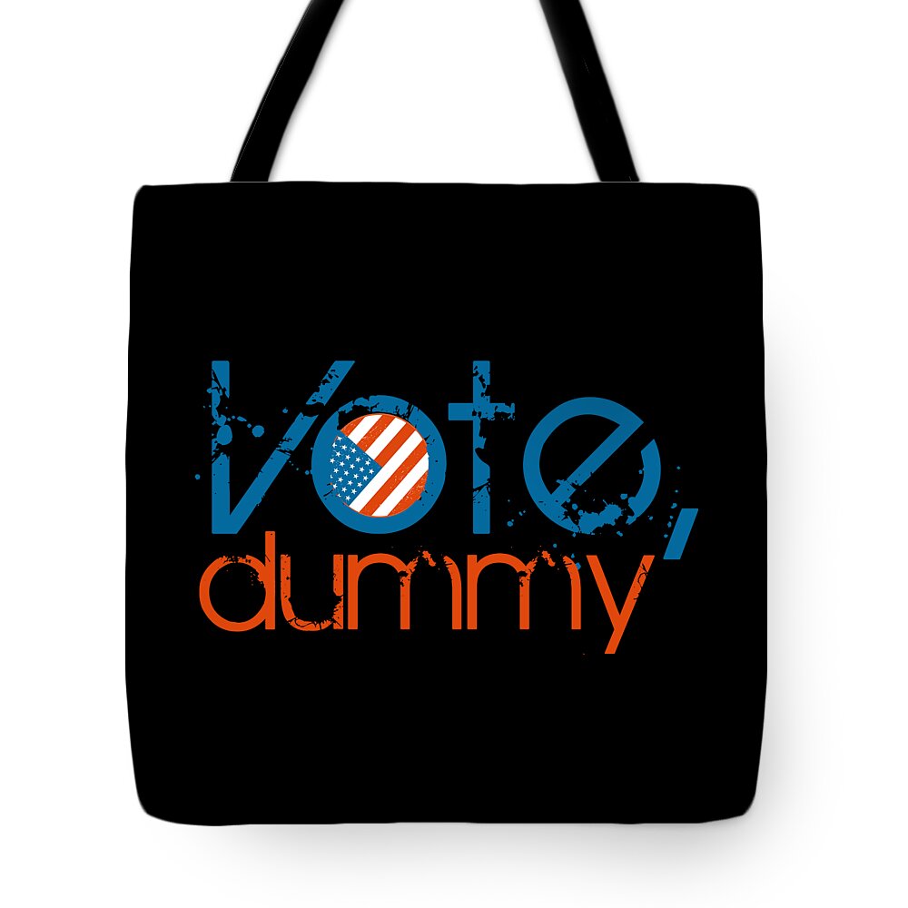 Liberty Tote Bag featuring the painting VOTE Dummy Election 2020 by Tony Rubino