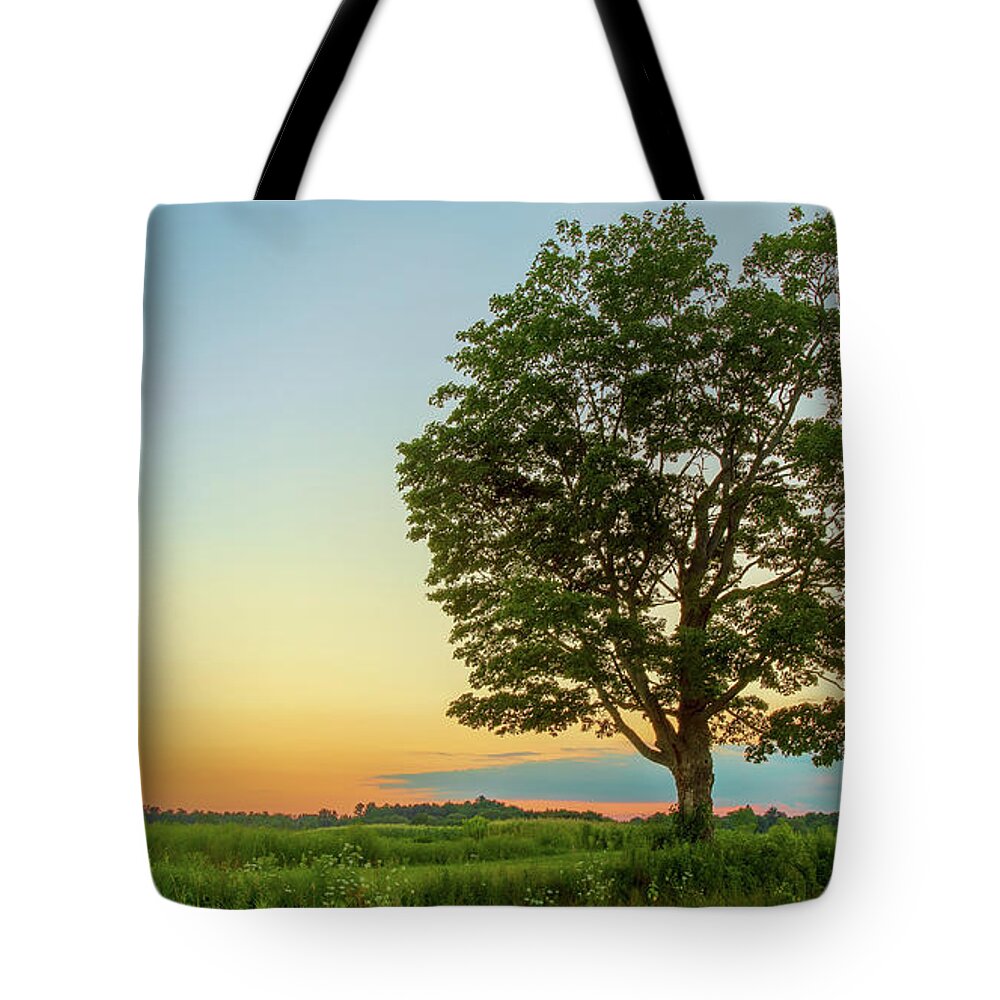 Farm Tote Bag featuring the photograph Wagner Farm Sunset by Rod Best