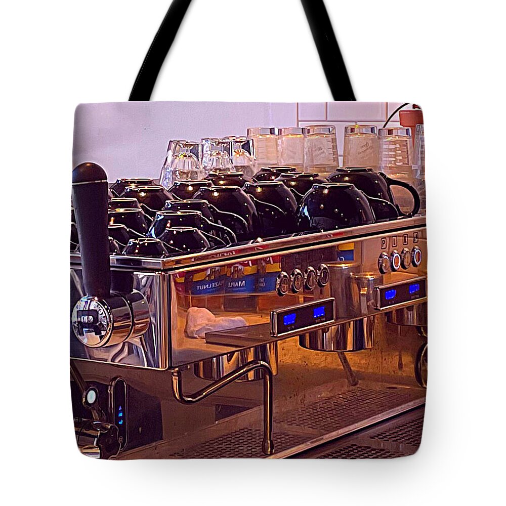 Coffee Tote Bag featuring the photograph Wake Up 1 by Lee Darnell