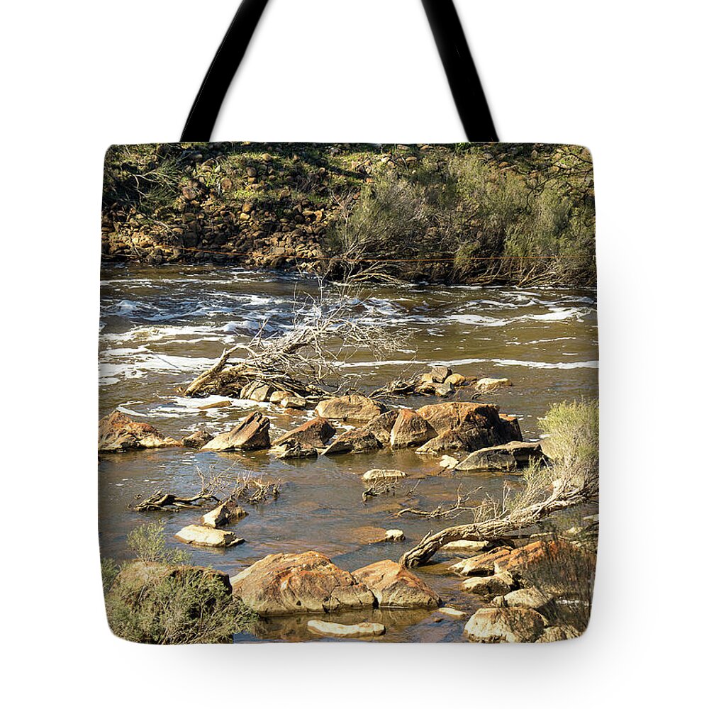 Walyunga National Park Tote Bag featuring the photograph Walyunga National Park, Western Australia by Elaine Teague