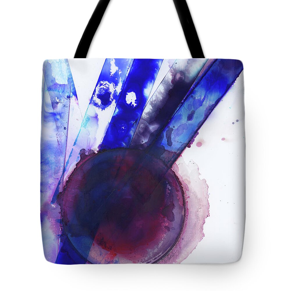 Wandering Tote Bag featuring the painting Wandering Heart by Christy Sawyer