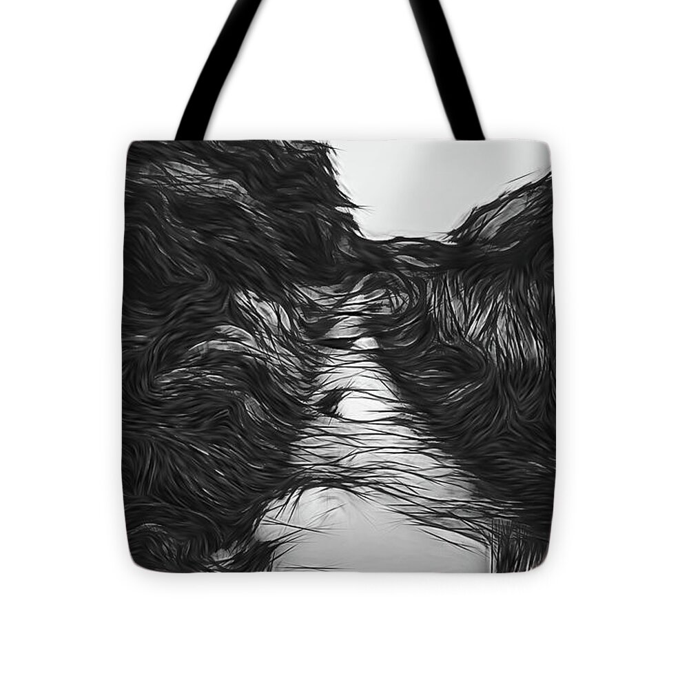 Water Tote Bag featuring the photograph Water of Darkness by David Letts