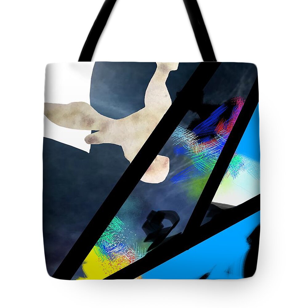 Art Tote Bag featuring the digital art We Needed To Meet by Jeremiah Ray