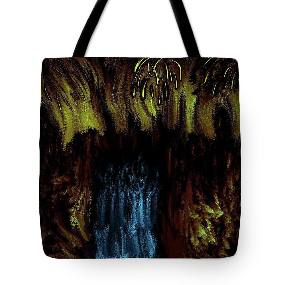 Well Tote Bag featuring the digital art Well #k9 by Leif Sohlman