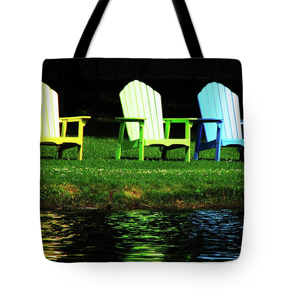 Color Tote Bag featuring the photograph Westchester Adirondacks by Rick Locke - Out of the Corner of My Eye