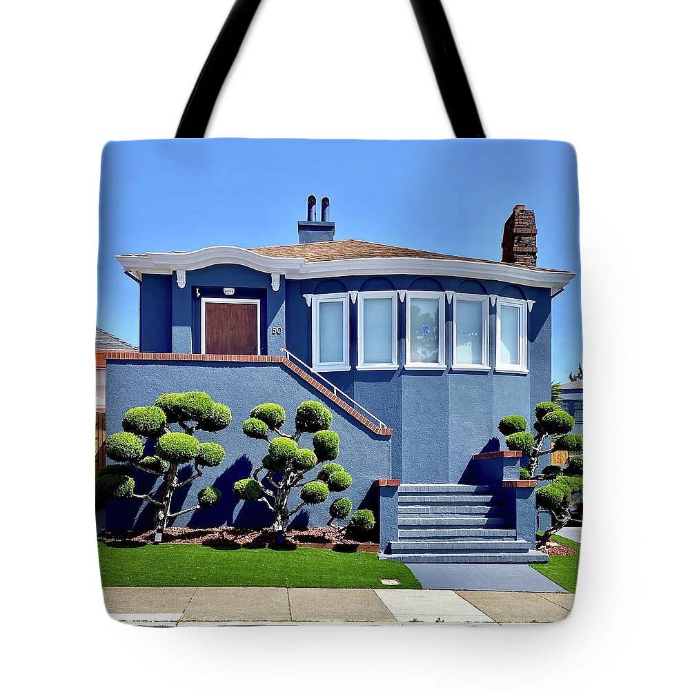  Tote Bag featuring the photograph Westwood Park House by Julie Gebhardt