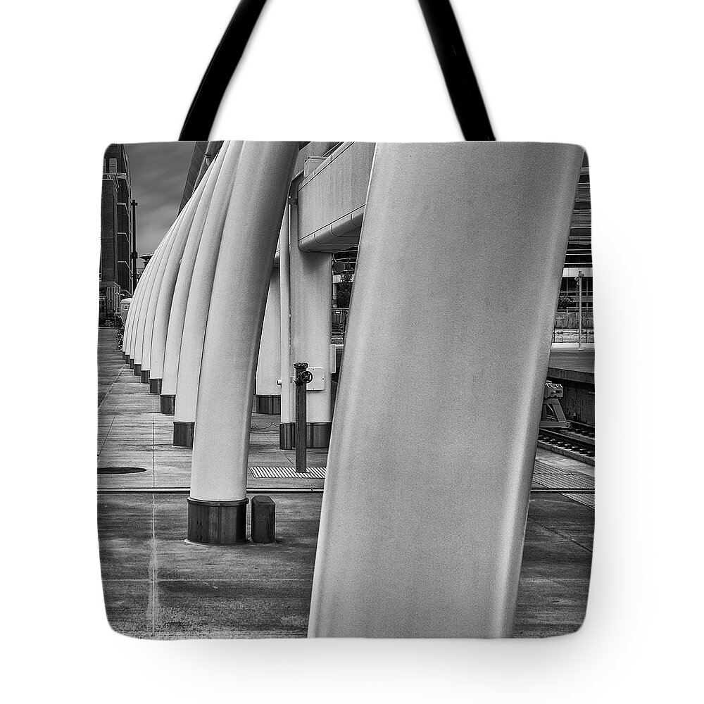 Architecture Tote Bag featuring the photograph Whale Ribs by Tony Locke