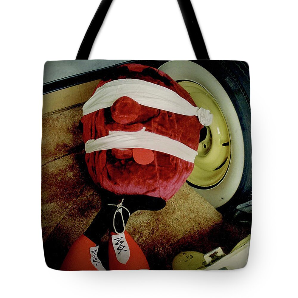 California Raisins Tote Bag featuring the photograph Whatever Happened To The California Raisins? by Ron Long