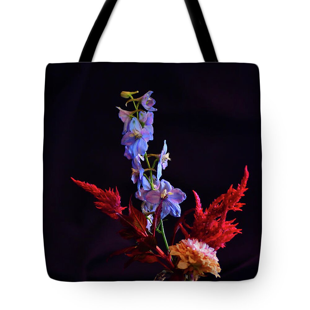 Flowers Tote Bag featuring the photograph What's in your Backyard by Randall Branham