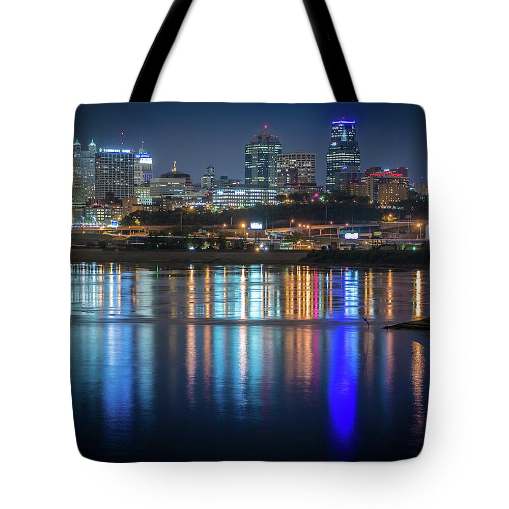 2017 Tote Bag featuring the photograph Where The Rivers Meet by Gerri Bigler