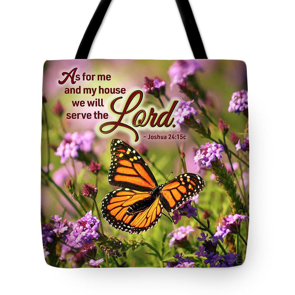 Inspirational Tote Bag featuring the photograph Who Will You Serve by Brian Tada