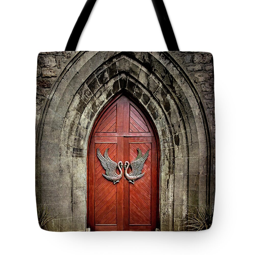 Ireland Tote Bag featuring the photograph Wild Swans at Coole by Jill Love