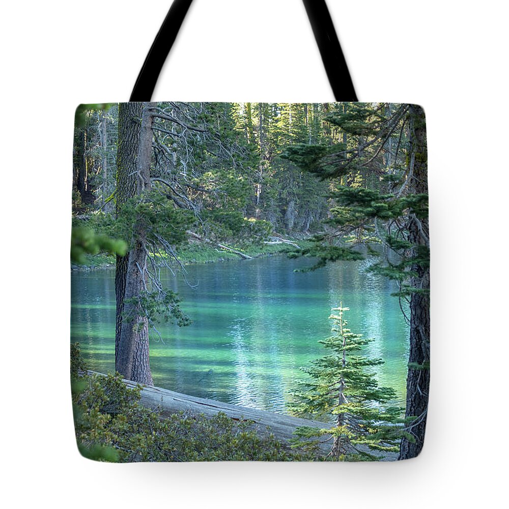 Lake Tote Bag featuring the photograph Wilderness by Randy Robbins