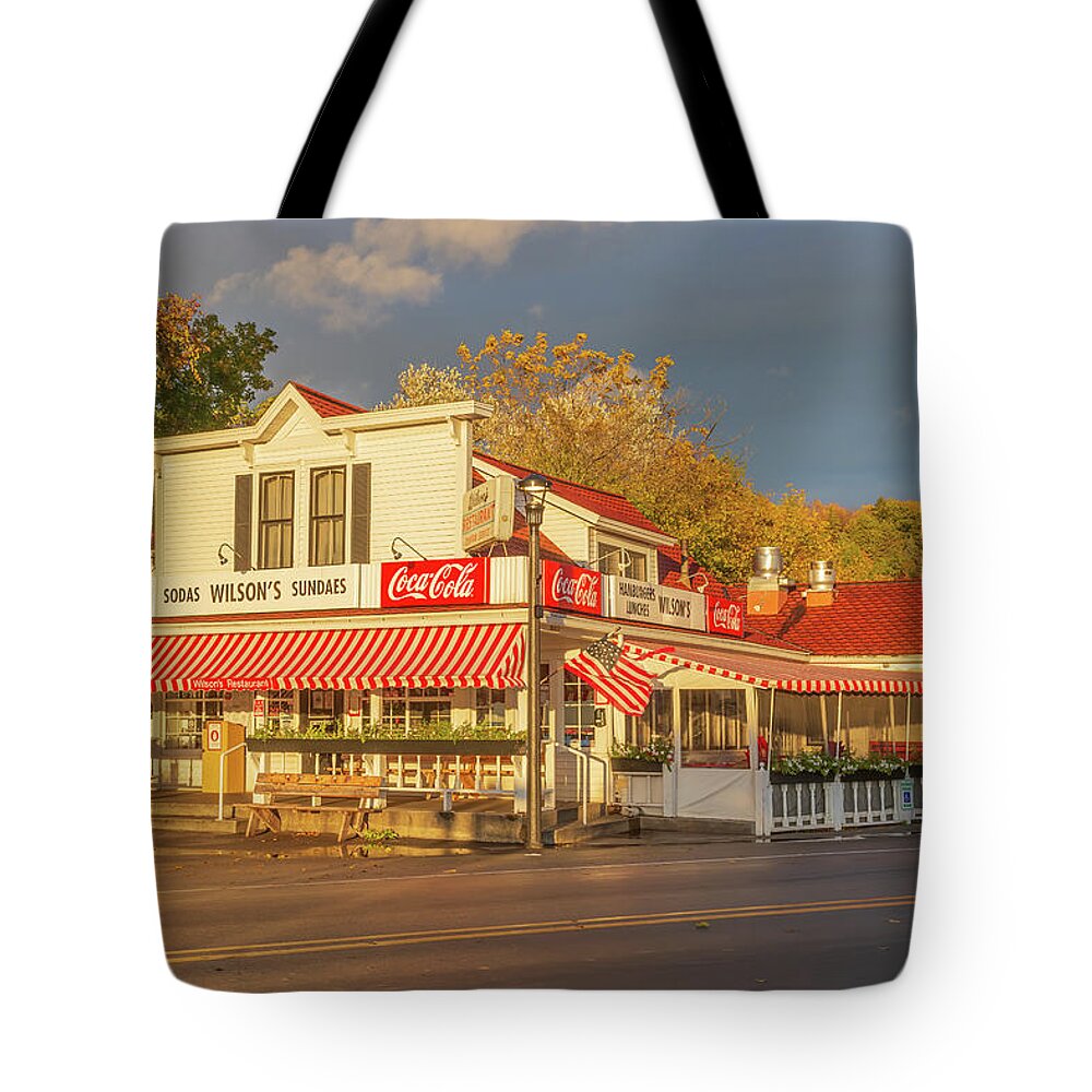 Door County Tote Bag featuring the photograph Wilson's by Paul Schultz