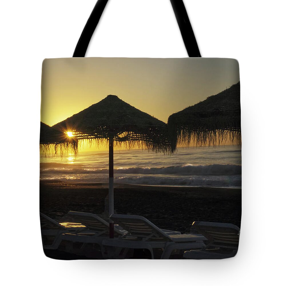 Torremolinos Tote Bag featuring the photograph Wish I was here by Pics By Tony