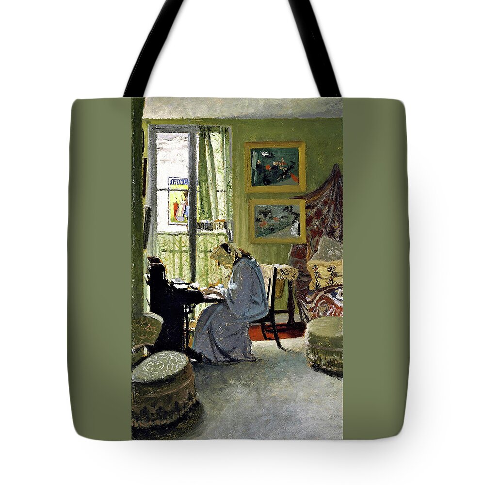 Mirror Writing Tote Bags