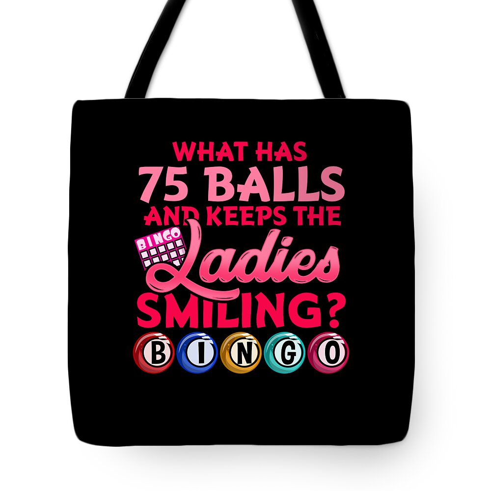 Womens Funny design for a Balls loving Grandma Tote Bag by Bi - Pixels