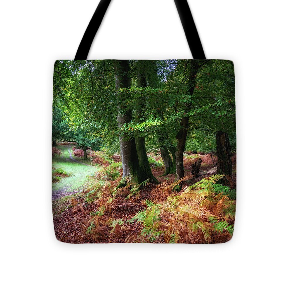 Framing Places Photography Tote Bag featuring the photograph Woodland by Framing Places